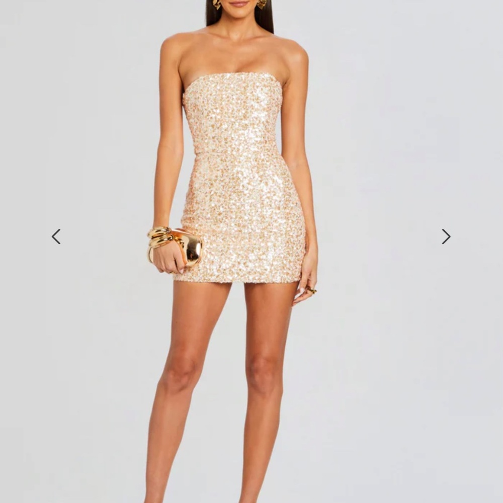 Retrofete Heather Sequin Mini Dress
